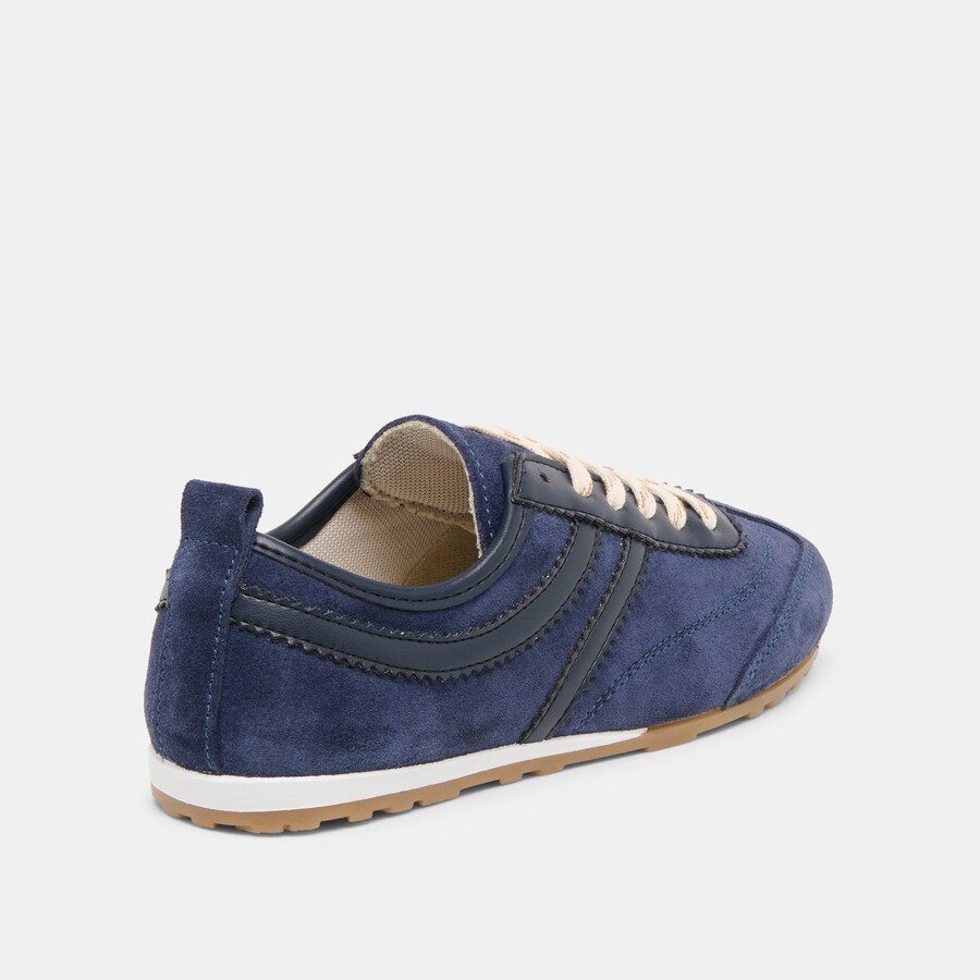 viper sneakers navy suede