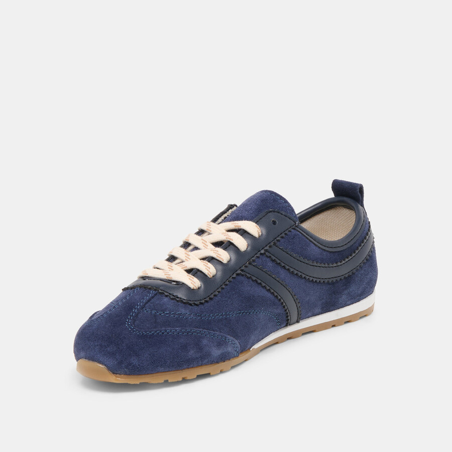viper sneakers navy suede