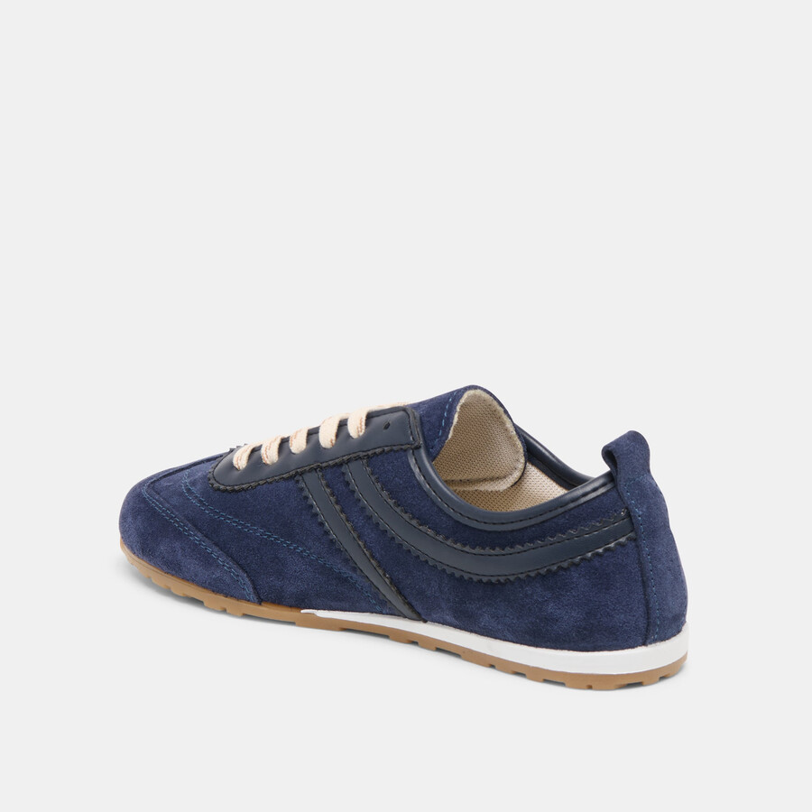 viper sneakers navy suede