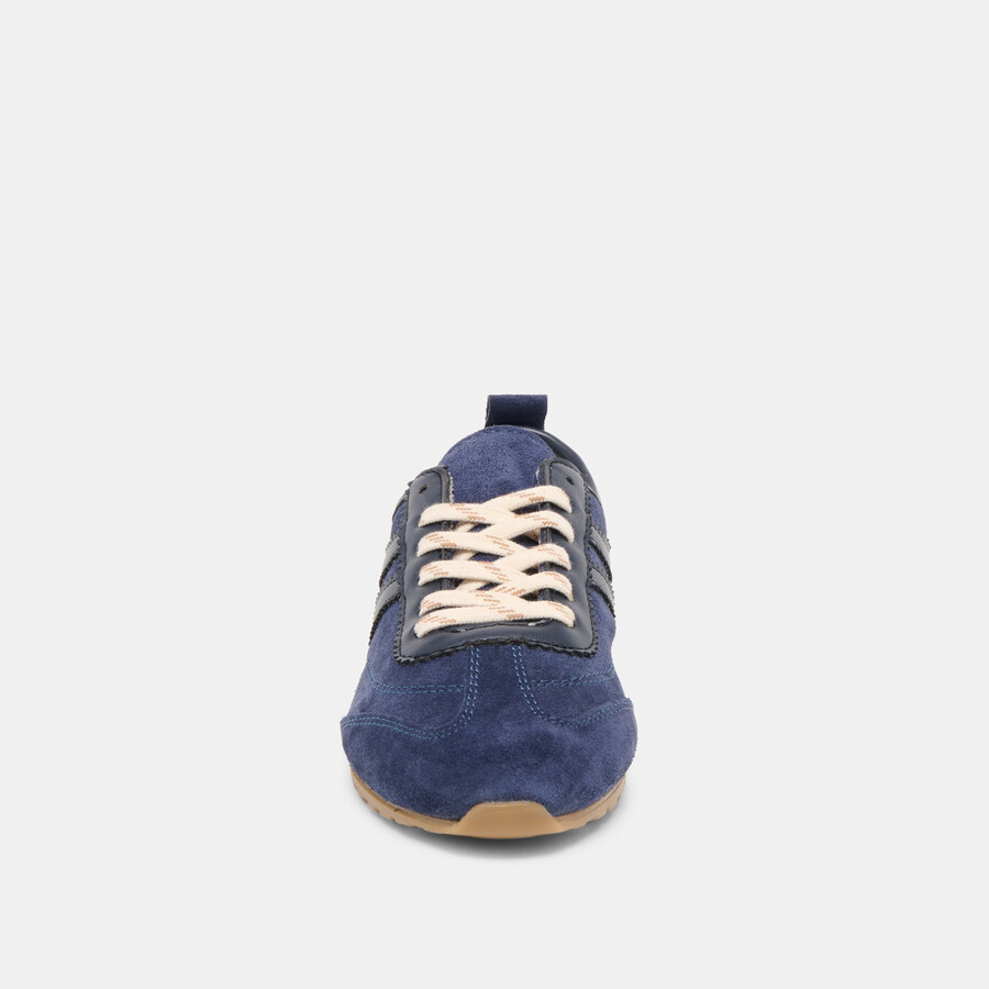 viper sneakers navy suede
