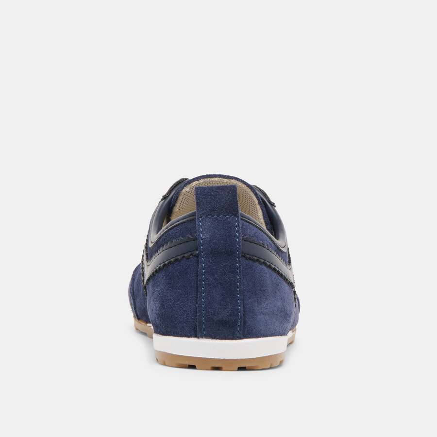 viper sneakers navy suede