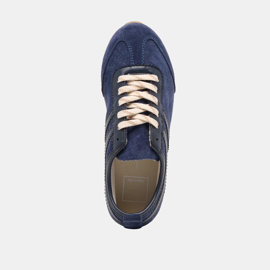 viper sneakers navy suede