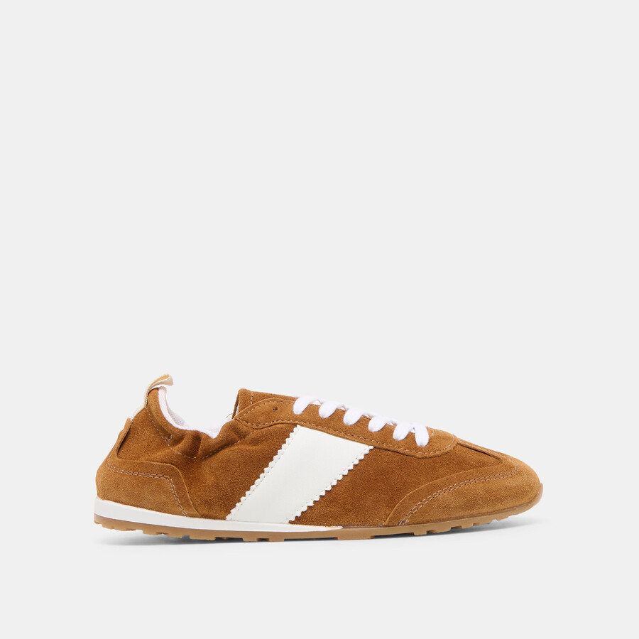 shyla sneakers cognac suede