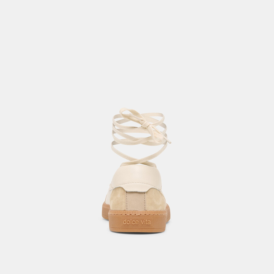 nyomie sneakers ivory multi leather