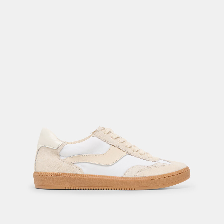 notice sneakers white dune nylon
