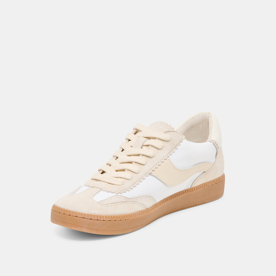 notice sneakers white dune nylon