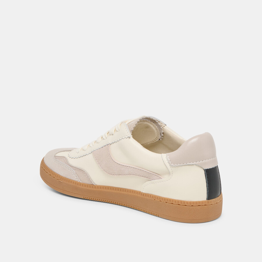 notice sneakers grey white leather