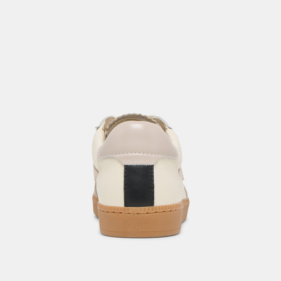notice sneakers grey white leather