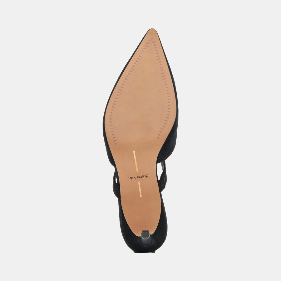 kanika heels onyx suede