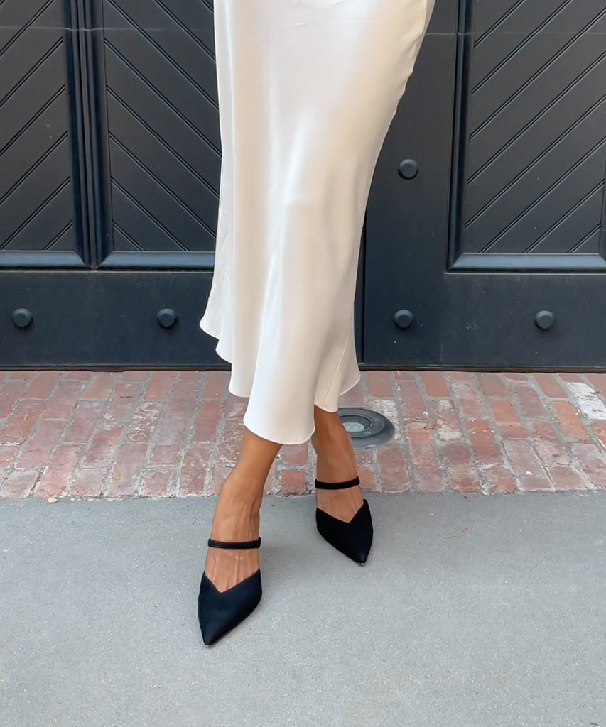 kanika heels onyx suede
