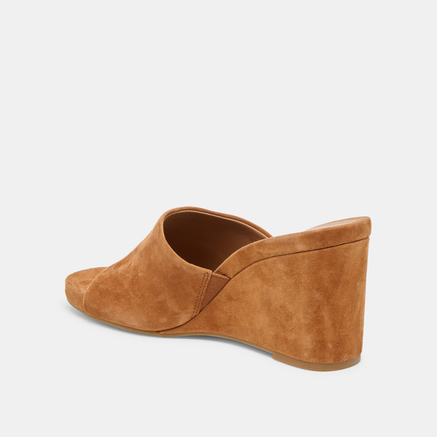 holta wedges brown suede